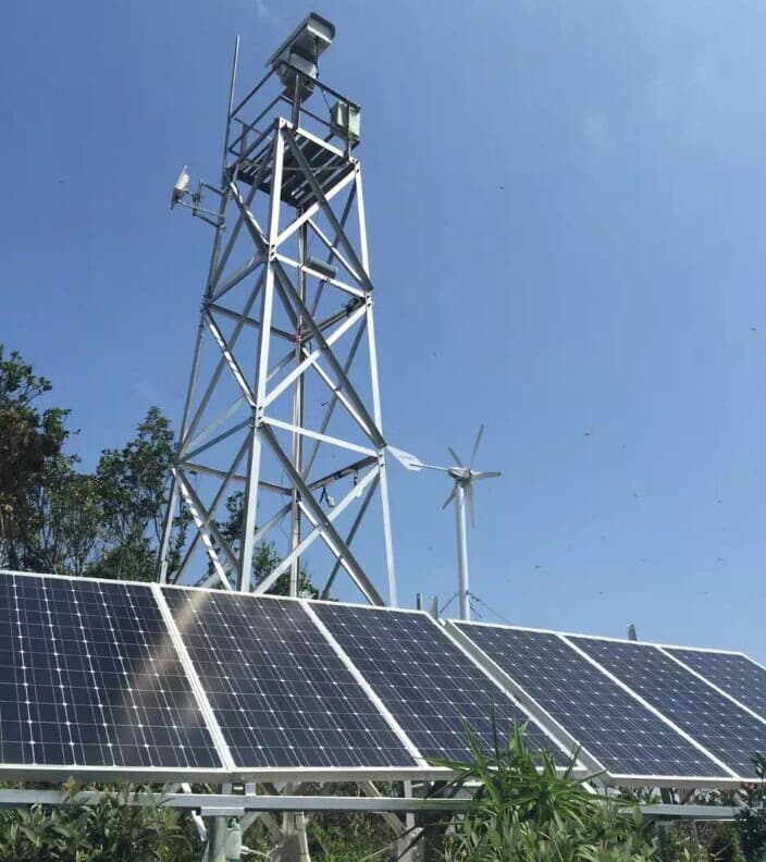  太陽能供電系統在電力通信 